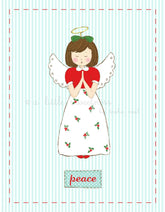 Christmas Angel Illustration